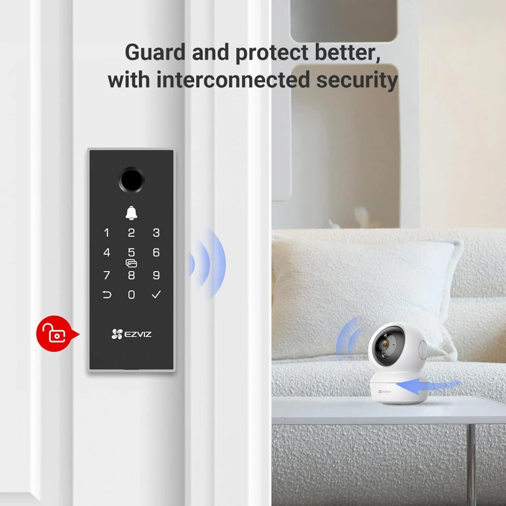 EZVIZ Smart Rim Lock DL03 Pro view 3